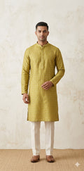 Light lemon green kurta - 42
