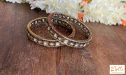 Victorian Finish Bangle Set - Size 2-8 Bangles