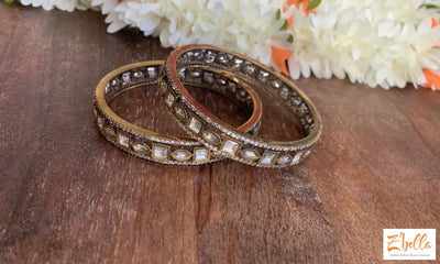 Victorian Finish Bangle Set - Size 2-8 Bangles