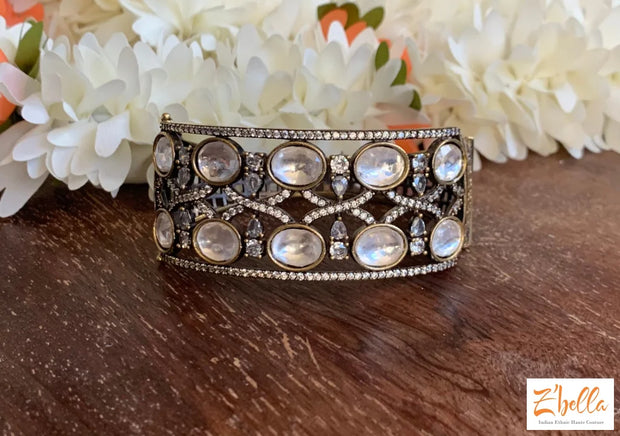 Victorian Finish Openable Bracelet Bangles