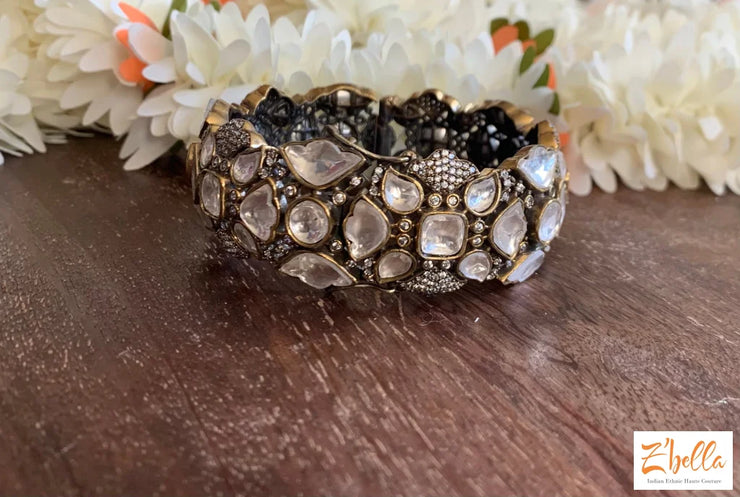Victorian Finish Openable Bracelet Bangles